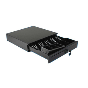 Tiroir-<span class=keywords><strong>caisse</strong></span> électronique automatique pour système <span class=keywords><strong>de</strong></span> point <span class=keywords><strong>de</strong></span> vente (PDV) <span class=keywords><strong>de</strong></span> supermarché, format 410 mm, compatible 4b4c 5b8c RJ11, en <span class=keywords><strong>stock</strong></span> usine - Product Image 2