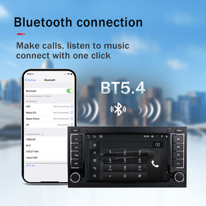 Autoradio Android 15 da 7 Pollici per Volkswagen <span class=keywords><strong>Touareg</strong></span>, con Android Auto e CarPlay Wireless, Lettore Multimediale Video, Stereo Auto con WiFi e DSP - Product Image 6