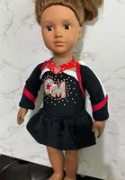 Strass Conception Personnalisée American Girl Hotsell Doll Cheerleader Cheer Uniforme Cheerleading Dance Wear