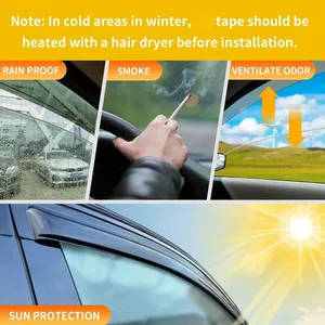 Pour les années 2018, 2019, 2020, 2021, 2022, 2023, 2024 : Auvents, abris, pare-soleil de fenêtre, déflecteurs de pluie, protections et pare-vent - Product Image 5