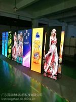 4k ad alta risoluzione SMD P3/P2.5 RGB indoor dot matrix led poster pubblicità macchina di controllo wifi led poster display tv