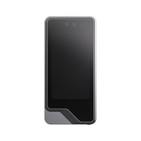 Contrôle d'accès facial visible étanche IP65 avec lecteur d'empreintes digitales ou code QR, lecteur de cartes EM et MF, pointage des heures de présence par reconnaissance faciale
