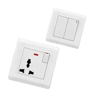 Kenya good quality wall switches and sockets and 13A usb socket for porject 220V~