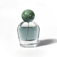 Bouteille de parfum de luxe 50ml bouteille d'huile essentielle en verre rechargeable avec vaporisateur de brouillard à vis pour emballage d'épices à vendre