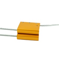 Manufacturer Yellow Cable Seals Metal Zip Tie Wire Rope Seal