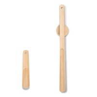Chausse-pied magnétique en bois de hêtre naturel-Long manche 20CM 50CM 55CM multi-taille, chausse-pied ergonomique pour une utilisation facile
