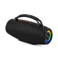 Haut-parleur portable d'extérieur K40 pour 5.4 20W, basses puissantes, batterie 1800mAh, lumière LED RVB, carte TF, adapté à une utilisation en intérieur et en extérieur