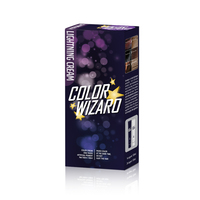 Kit Krim Penghilang Warna Rambut Gentle Color Wizard 100Ml + 100Ml Pigmen Buatan Pewarna Rambut Permanen Tanpa Merusak Rambut