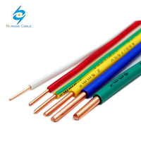 TH 1.5mm2 cuivre électrique PVC fil isolé H07V-U fil 1.5mm2