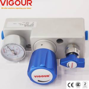 Modularer wand montierter <span class=keywords><strong>CO2</strong></span>-Aluminium-Hahnpunkte GAS TERMINAL <span class=keywords><strong>SECONDARY</strong></span> PRESSURE <span class=keywords><strong>REGULATOR</strong></span> - Product Image 2