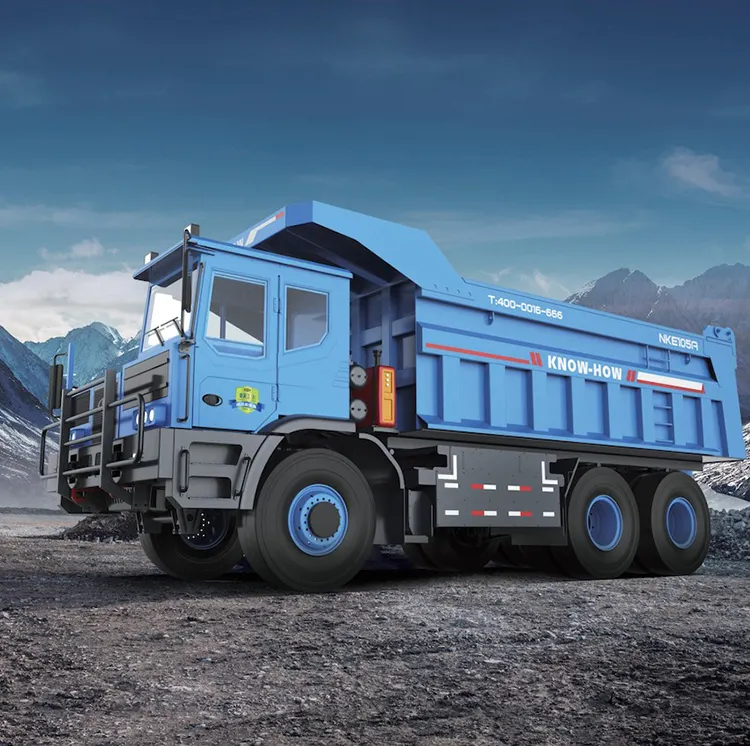 Know-How 90 Ton 10 Wielen 6X4 Dump Truck Elektrische Bouwmachines Dumper Kiepwagen Voor Mijnbouwapparatuur