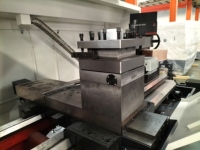 Mesin Bubut CNC Horizontal Flat Bed dengan Rel Pandu Keras, Presisi Tinggi untuk Pembubutan Logam, Kontrol GSK, Ringan, untuk Suku Cadang Otomotif