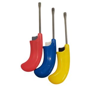 Briquet de cuisine piézo<span class=keywords><strong>électrique</strong></span> flexible en métal couleur corail sans gaz pour votre vie quotidienne - Product Image 4