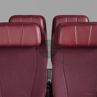 Sièges d'avion en cuir véritable de qualité supérieure – Amélioration durable, douce et confortable pour la rénovation intérieure de l'aviation