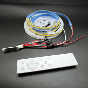 Màu trắng ấm COB thông minh chạy nước dẫn dải ánh sáng 360 dẫn chảy hiệu ứng nước DC 24V <span class=keywords><strong>SPI</strong></span> điều khiển - Product Image 1