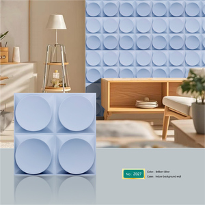 Nhà Máy Bán buôn PVC 3D tấm Tường 50*50 <span class=keywords><strong>cm</strong></span> Thiết kế hiện đại cho phòng khách căn hộ hội trường khách sạn trang trí - Product Image 3