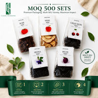 Sachet alimentaire transparent personnalisé imprimé en héliogravure, refermable, en PE de qualité alimentaire, recyclable, pour fruits secs, emballage de détail