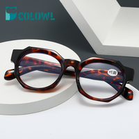 Lunettes de lecture photosensibles Colowl, presbytie, blocage de la lumière bleue, protection UV, style luxueux, légères, pour femmes et unisexe