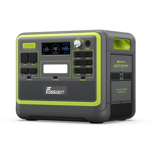 220v EU Fossibot F2400 파워 스테이션 2400W LiFePO4 배터리 정격 출력 1100W 2048Wh(640000mAh) 심천 휴대용 파워 스테이션 - Product Image 2