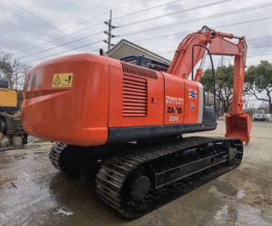 Excavadora sobre orugas HITACHI usada en gran oferta, Maquinaria industrial de segunda mano muy buscada en Japón con motor, Venta caliente - Product Image 5