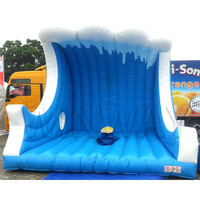 Taureau mécanique gonflable de qualité commerciale, jeu de tank à plongée, machine de surf pour adultes, fête en plein air, vente directe d'usine