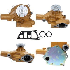 Bomba de agua para Komatsu 6D95 PC200-5 PC60-6 PC120-3 OEM 6205-61-1202, pieza de repuesto amarilla para maquinaria de construcción - Product Image 4