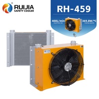 Enfriador de Aceite OEM/ODM con Ventiladores AC220V/380V/DC12V/24V, Radiador Hidráulico de Alto Flujo y Alta Presión de 400L