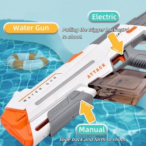 Venta al por mayor barato de mano de alta presión eléctrica Manual de agua Bairsoft <span class=keywords><strong>pistola</strong></span> de agua para niños pistolas de agua - Product Image 4