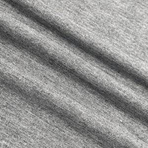 Tela de rayón de alta calidad 95% Viscosa 5% Spandex Jersey Knit Plain Dyed T-Shirts para niños Rib Style - Product Image 4