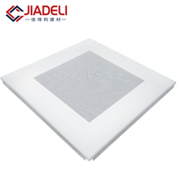 Panel de Techo Metálico Impermeable de Aluminio Perforado Insonorizado de 600x600 para Diseño de Interiores y Decoración