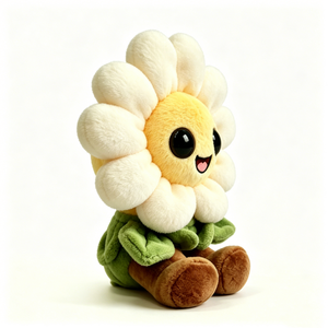 Peluche de margarita personalizado, súper suave y aterciopelado, figura de peluche regordeta y abrazable. - Product Image 3