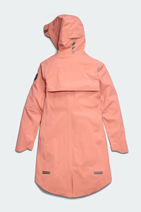 Parka longue en cuir et maille OEM pour <span class=keywords><strong>femme</strong></span>, imperméable, coupe-vent, séchage rapide, pour sports équestres, randonnée et <span class=keywords><strong>équitation</strong></span> en extérieur - Product Image 3