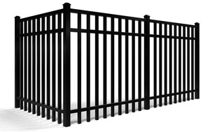 Valla <span class=keywords><strong>de</strong></span> Seguridad <span class=keywords><strong>para</strong></span> Piscina, Removible, <span class=keywords><strong>de</strong></span> Aluminio, Resistente a la Oxidación, Paneles <span class=keywords><strong>de</strong></span> Malla Metálica <span class=keywords><strong>para</strong></span> Exteriores, Residenciales, <span class=keywords><strong>para</strong></span> Jardín, 3D - Product Image 5