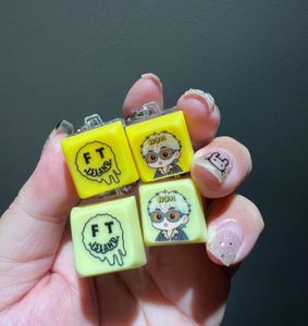 Anime Super Multi-Color Combination PVC Keychain Pendant Luminous Color Luminous Keychain Test Device No Word Decompression - Product Image 5