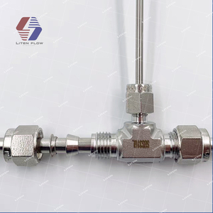 Chất lượng cao Nén Công Đoàn TEE 316 <span class=keywords><strong>3</strong></span> cách áp lực cao 1/4 1/2 <span class=keywords><strong>3</strong></span>/8 1/<span class=keywords><strong>16</strong></span> 1inch OD lok đôi ferrules Phụ kiện ống - Product Image 4