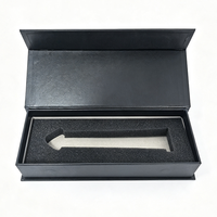 Boîtes d'emballage magnétiques personnalisées avec logo pour stylos de signature, boîtes à stylos en carton noir personnalisées pour entreprises