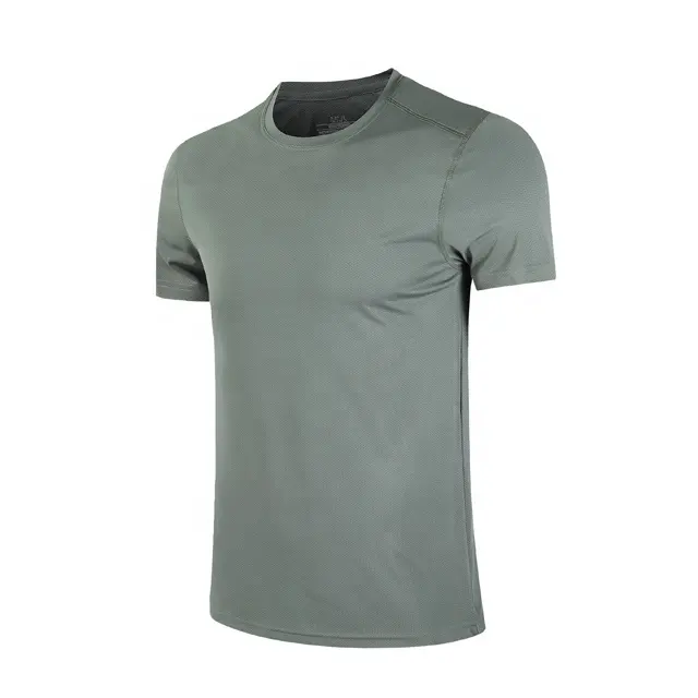 Short Oversize O-neck White Men's Workout Full Slim Fit T-shirt Fitness Custom