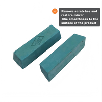 Pâte à polir en carbure solide bleue 950g, grain modèle Bule-800H, rectangulaire, dure, pour le polissage et le meulage de l'acier inoxydable, de l'acrylique et des alliages