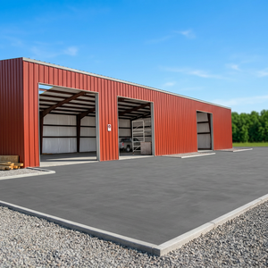 Kit de construction en acier 80x100x18, structure rigide en poutre I, atelier de réparation automobile - Product Image 3
