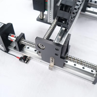 Sistema Multieje DIY XYZ con Rodamientos, Guías Lineales de Bolas, Motor Paso a Paso Nema 23 para Robots Gantri y Máquinas de Corte de Madera
