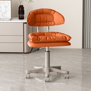 Manicurist Professional <b>Chair</b> Protect Back Nail Shop <b>Leather</b> Silent Rolling <b>Chair</b> With Wheels Portable <b>Chair</b> - Product Image 4