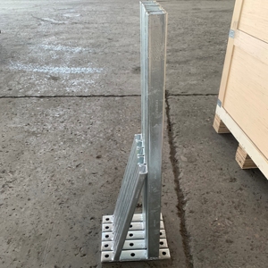 600mm Hot Dip Galvanized Cantilever <b>Brackets</b> Simplify Fixing Wall Plate Welded Strut Profile for Construction Industrial Use - Product Image 4
