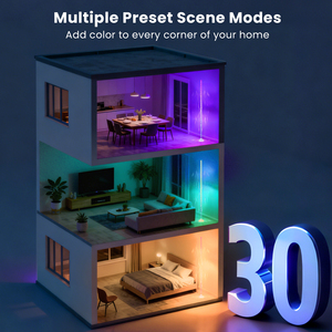 RGBIC LED Smart Crystal Floor <b>Lamp</b>, Modern Floor Corner <b>Lamp</b>, Tall Indoor Color Changing App <b>Remote</b> <b>Control</b> Music - Product Image 4