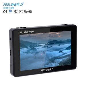 Moniteur d'appareil photo FEELWORLD LUT7S 7 pouces 2200 nits avec LUT 3D, écran tactile IPS 1920x1200 et plaque de batterie F970 pour connexion sans fil - Product Image 1