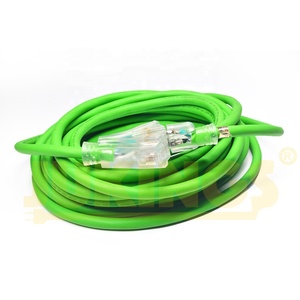 10/3 100ft Outdoor Power <strong>Cord</strong> 125V 15A Multi-socket Extension <strong>Cords</strong> 100% Copper 5-15P Plug Heavy Duty SJEOW Wire Type <strong>Lighted</strong> - Product Image 6