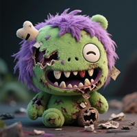 OEM/ODM Vente de gros Jouet en peluche personnalisé monstre démon Kawaii Horreur Poupée mascotte moche et mignonne avec remplissage en coton PP Cadeau
