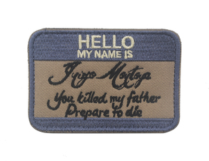 สวัสดีฉันมีตัวอักษรตลกๆปักป้ายผ้าสีสำหรับเสื้อแจ็กเก็ตของผู้ชายเสื้อเย็บแบบยุทธวิธี - Product Image 2