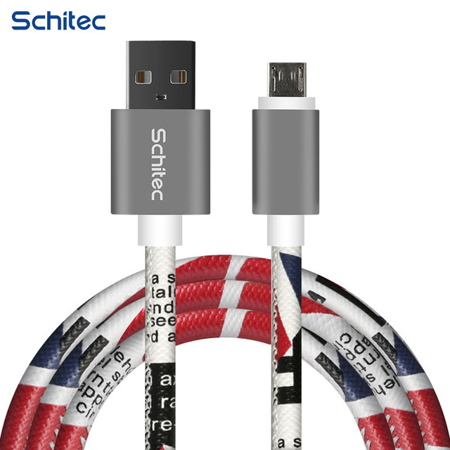 New Protector Leather 12 Pin Phone Charger Cable Micro Usb 2.0 Cable Bulk