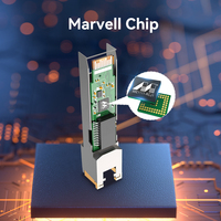 Transceptor de Fibra Óptica GIANTECH GTFP--TA 1G RJ45 de 100m con Chip Marvell para Comunicaciones de Red en Centros de Datos