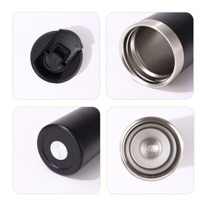 Custom 350ml 500ml <b>Reusable</b> Coffee Cup Tea Insulated Tumbler Drinks 12oz 16oz Straight Bottle Stainless Steel Vacuum Travel <b>Mug</b> - Product Image 3